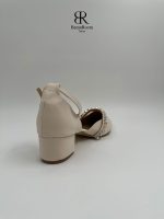 کفش  پاشنه 3 سانت نگینی - Image 6