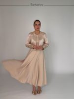ست کت و سارافون ژاکارد - Image 12