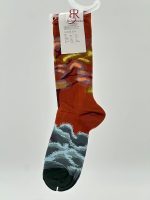 جوراب طرحدار ساق بلند 1010
