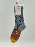 جوراب طرحدار ساق بلند 1007 - Image 3