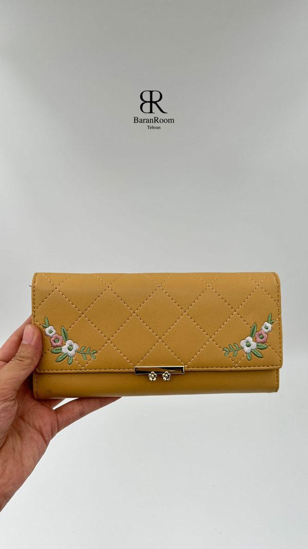 کیف پول گلدوزی y8243 - Image 7
