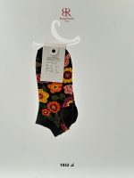 جوراب طرحدار ساق کوتاه 1032